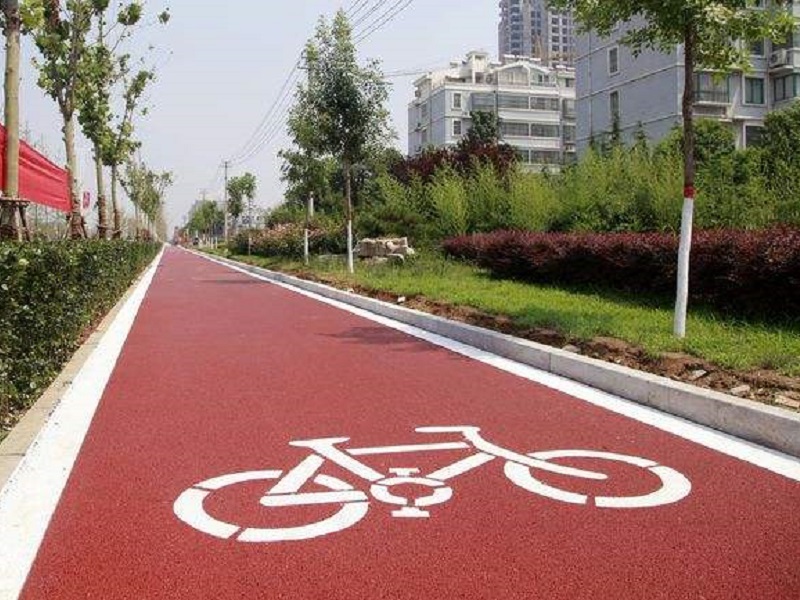 彩色瀝青路面-非機動車道